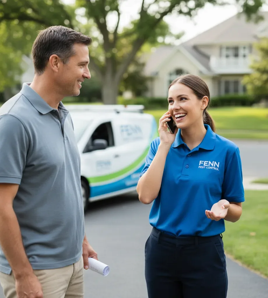 Fenn Pest Control customer support in Fruitland